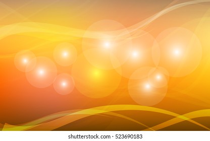 Light effect bokeh for background 