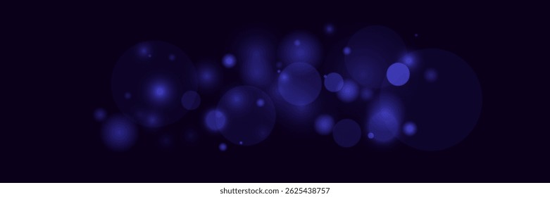 Light effect bokeh of sparkles of light.