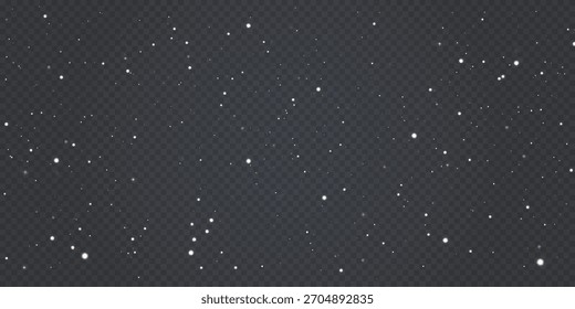 Efeito de luz com partículas de brilho e pó de Natal.