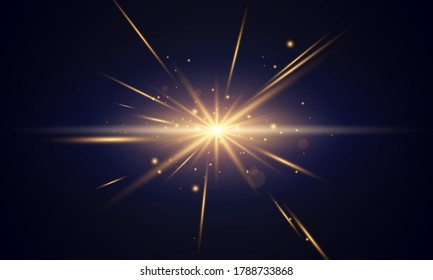 light effect Glowing. neon glow and flash background.