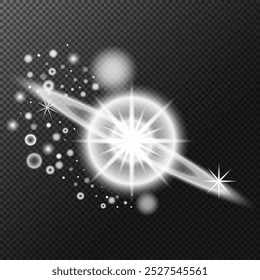 Light effect, Isolated, white, transparent, flare, explosion, sparkle, dust, line, solar flare, spark, stars, spotlight, Sunlight, abstract, vector, special effect