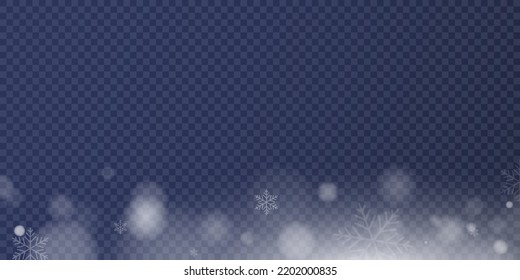 Light effect with lots of glittery glare particles shining on a transparent background.