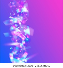 Efecto ligero. Arte de lujo. Fondo de Desenfoque Azul. Papel tapiz colorido de la fiesta. Bokeh Glare. Brillante prisma. Aceite deslumbrante. Glitch Sparkles. Efecto de luz rosa