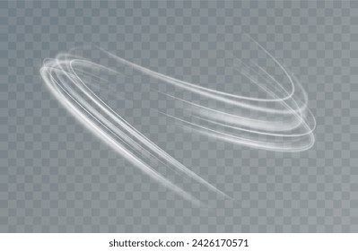 
Efecto de luz. Espiral mágica con destellos. Efecto de luz blanca. Partículas brillantes con líneas. Efecto Vórtice. Líneas de velocidad