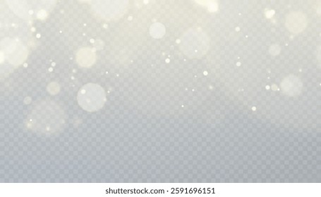 Light effect with many shimmering highlights on a transparent background. Shiny glare light effects with colorful shimmer. Beautiful glare effect. Shining abstract background. Vector illustration