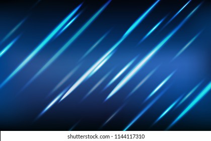 Light effect neon glowing with bright rays abstract background vector illustration, digital technology concept