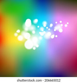  light effect rainbow background