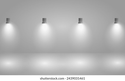 Conjunto de efectos de luz. Conjunto de focos, luz de escenario y estudio, lámparas realistas. Luces focales y reflectores, proyectores de rayos brillantes. Conjunto de efectos de luz transparente blanca aislada brillante, brillo, línea, flash de sol