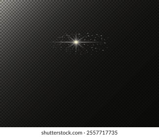 light effect, a star with jokes