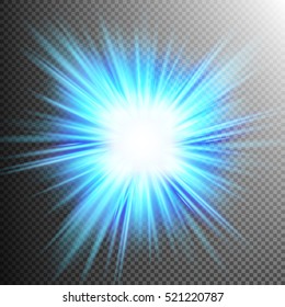 Light Effect Transparent Flare Lights. EPS 10 vector file included