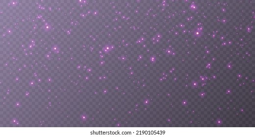 Lichteffekte mit hellem Schimmer. Schöner Lichterffekt mit Bokeh, glänzende Staubpartikel. Festlicher Hintergrund.
