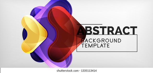 Light effects glossy arrows background, vector illustration