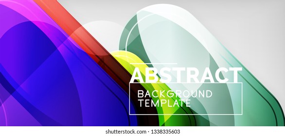 Fondo de las flechas glosas de efectos claros, ilustración vectorial