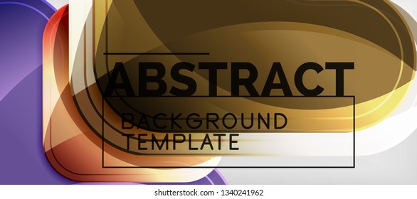 Light effects glossy arrows background, vector illustration