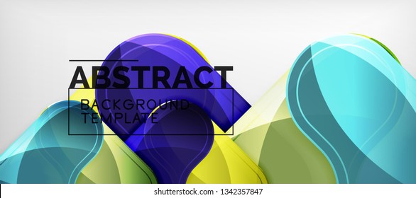 Fondo de las flechas glosas de efectos claros, ilustración vectorial