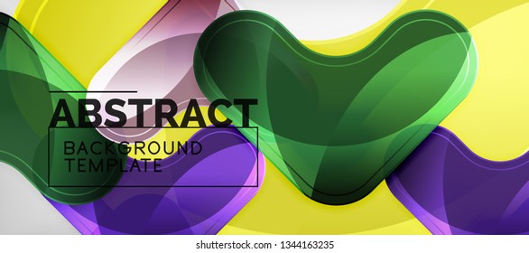 Fondo de las flechas glosas de efectos claros, ilustración vectorial