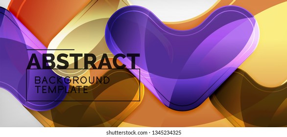 Fondo de las flechas glosas de efectos claros, ilustración vectorial
