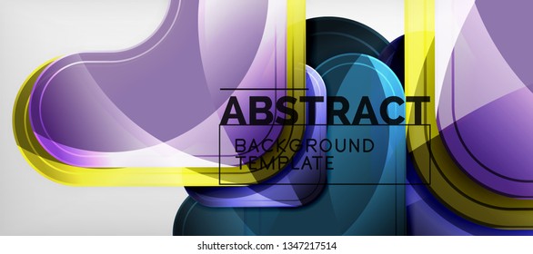 Fondo de las flechas glosas de efectos claros, ilustración vectorial