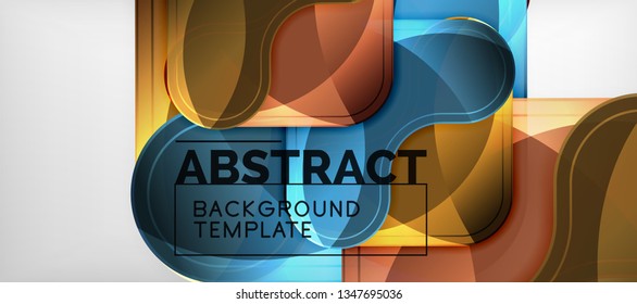 Fondo de las flechas glosas de efectos claros, ilustración vectorial