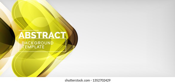 Efeitos de luz brilhante setas fundo, ilustração de vetor