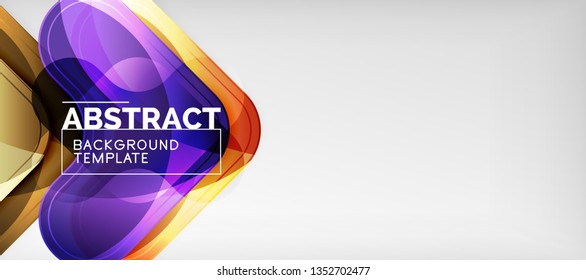 Fondo de las flechas glosas de efectos claros, ilustración vectorial