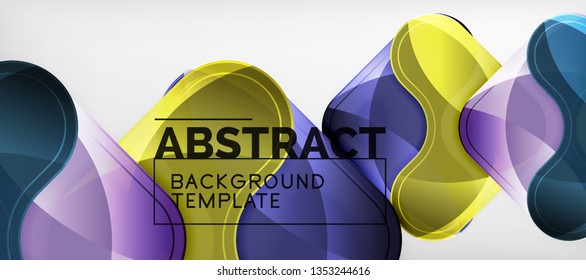 Fondo de las flechas glosas de efectos claros, ilustración vectorial
