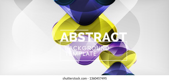 Fondo de las flechas glosas de efectos claros, ilustración vectorial