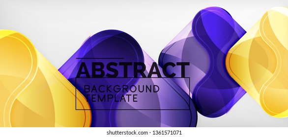 Fondo de las flechas glosas de efectos claros, ilustración vectorial