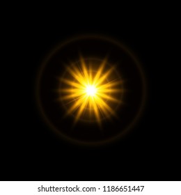 Light effects illustration