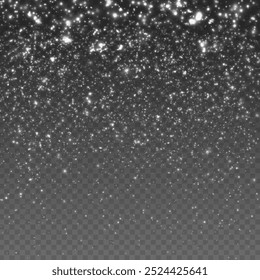  Light effects on Christmas background. Dust PNG. Christmas and sparkling overlay texture for your design.