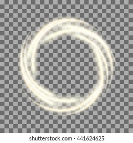 Light effects on transparent background. Burst, glitter, sparkle glow texture