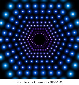 Light Effects, pentagon, neon
