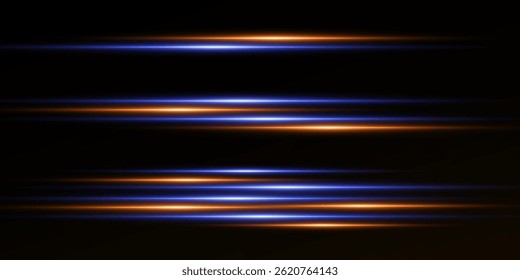 Light Effects Set
lines. Light speed and high speed motion lines.