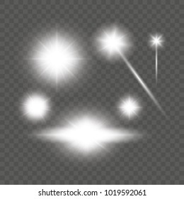 Light effects. vector.