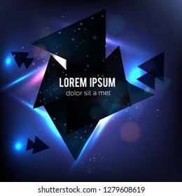 Light Effects. Vector illustration for your artwork, party flyers, posters.