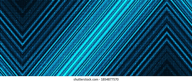 Tecnología electrónica ligera sobre fondo digital, diseño digital y concepto de conexión,Ilustración vectorial.