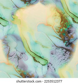 Light Elegant Glitter. Lavender Alcohol Ink Watercolor. Gold Alcohol Ink Marble. Blue Gradient Watercolor. Green Water Color Repeat. Luxury Abstract Painting Blue Art Paint. Wall Marble Background.