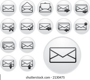light envelope icons (3 of 5)