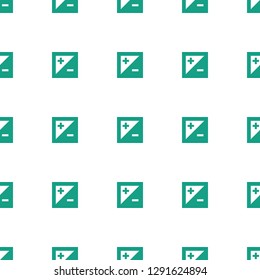 light exposure icon pattern seamless white background. Editable filled light exposure icon. light exposure icon pattern for web and mobile.
