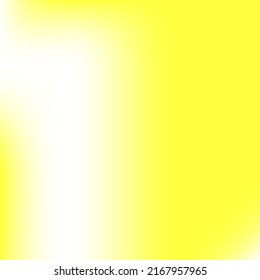 Light Fashion Vibrant Bright Gradient Mesh. Lemon Color Vivid Smooth Blurry Wallpaper. Spotlight Vector Watercolor Neon Gradient Background. Liquid Yellow Trendy White Multicolor Design Picture.