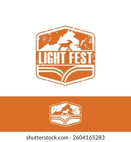 LIGHT FEST LOGO DESIGN IDEA VECTOR 2