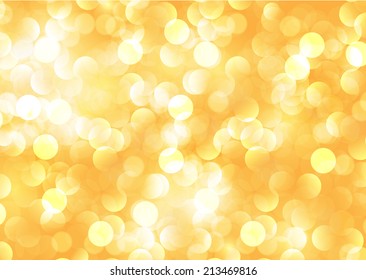 Light festive background. Elegant abstract background with bokeh defocused lights. 