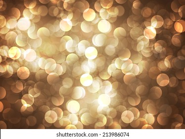 Light festive background. Elegant abstract background with bokeh defocused lights. 