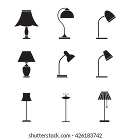 Light fixture icons