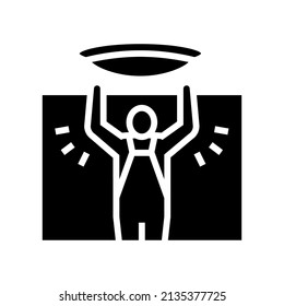 light fixture installation and repair glyph icon vector. light fixture installation and repair sign. isolated contour symbol black illustration