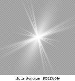 Light flare special effect. Illustration.