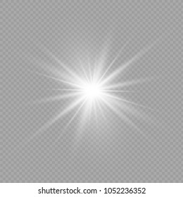 Light flare special effect. Illustration.