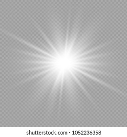 Light flare special effect. Illustration.