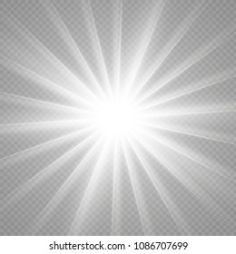 Light flare special effect. Illustration.
