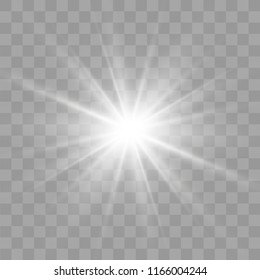 Light flare special effect. Illustration.